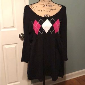 3/4 sleeve sweater from lane Bryant.